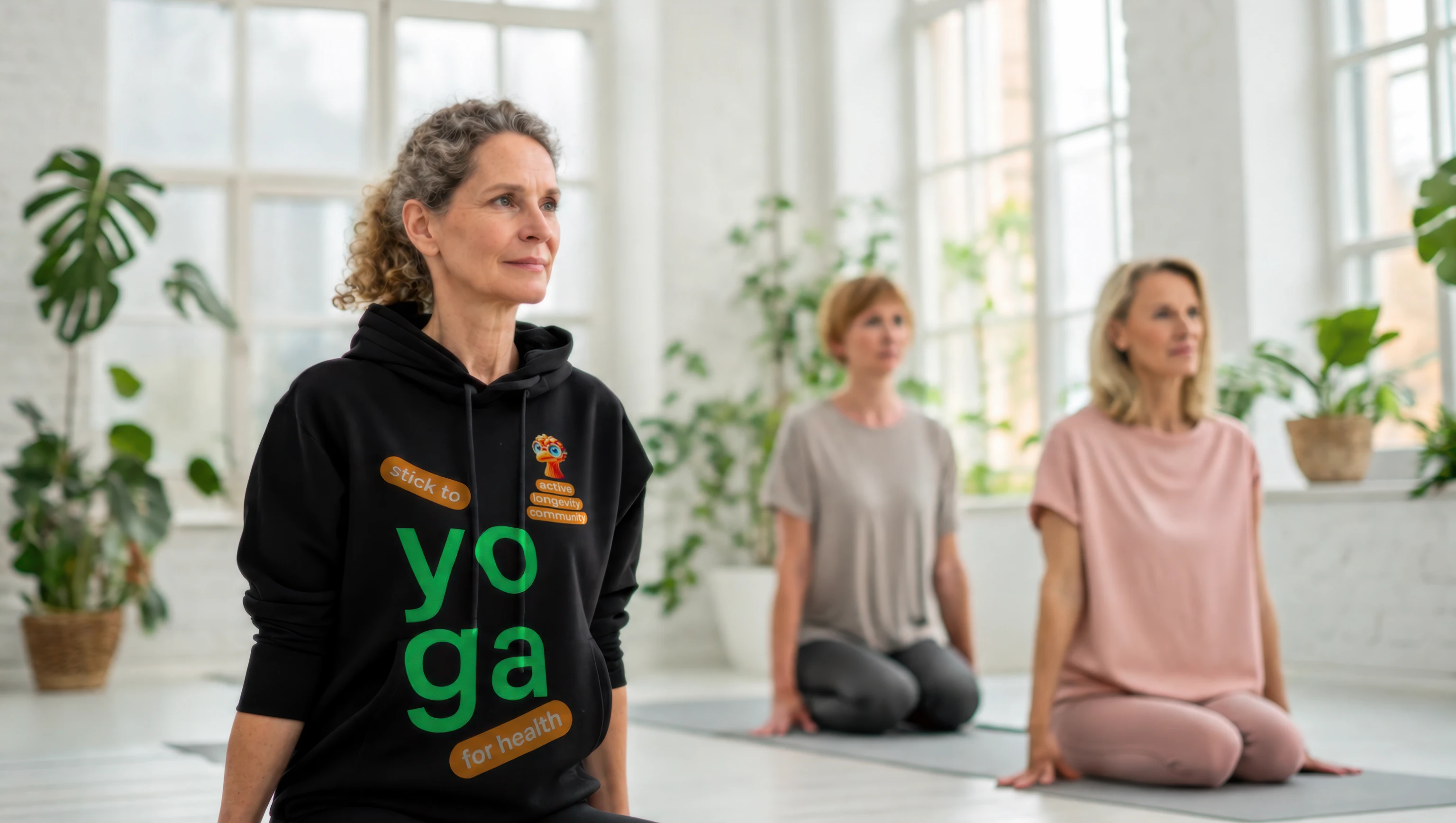 Yoga community hoodie