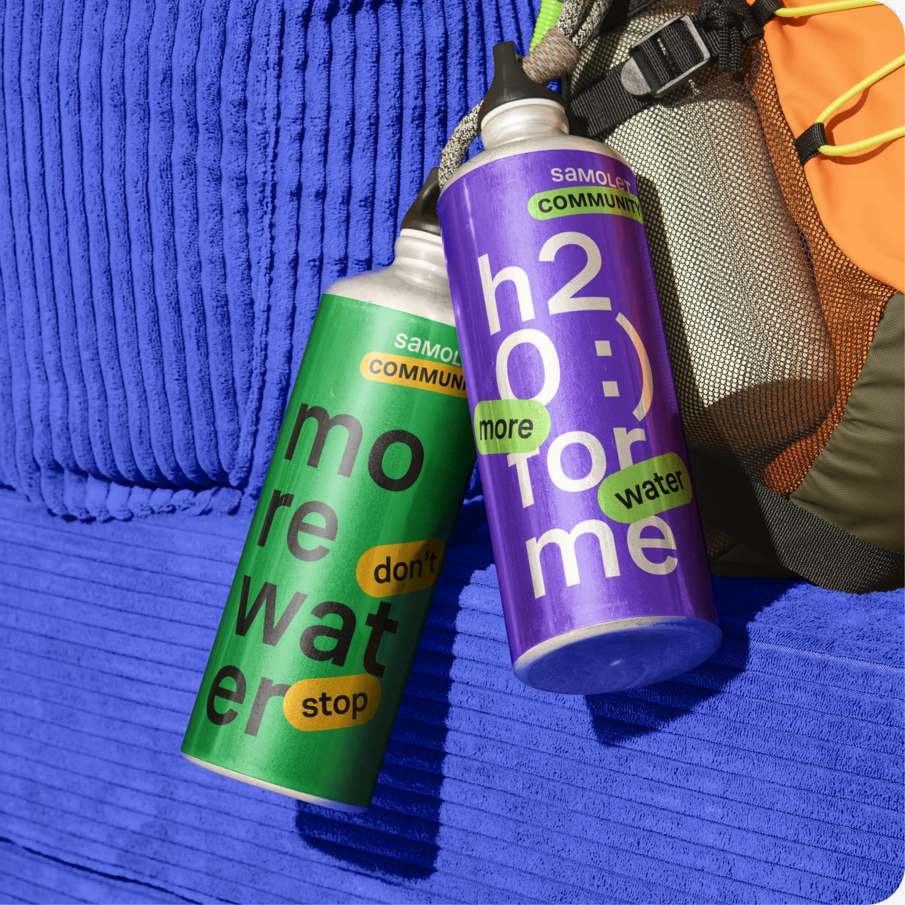 Community water bottles