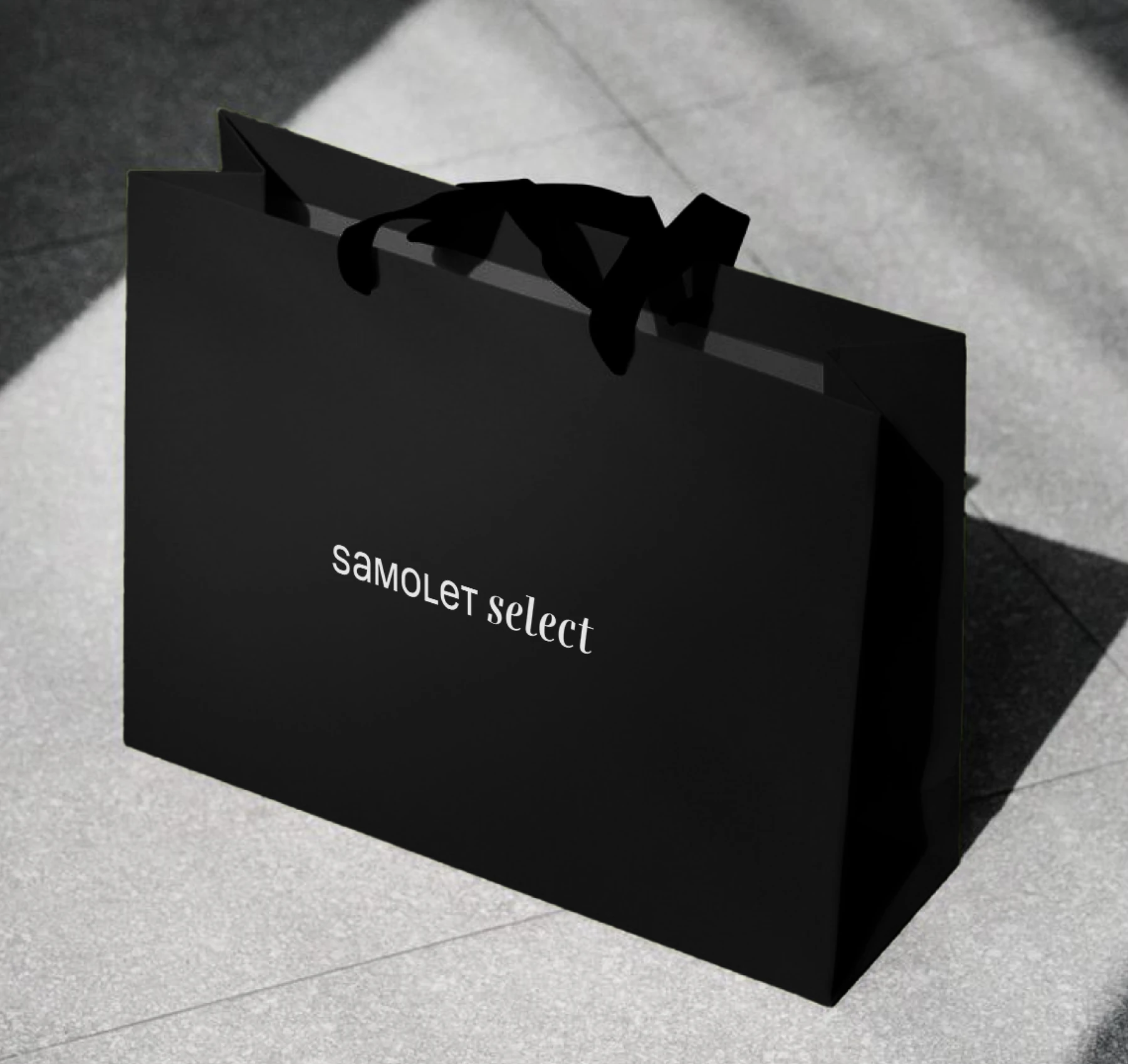 Black Samolet Select gift bag