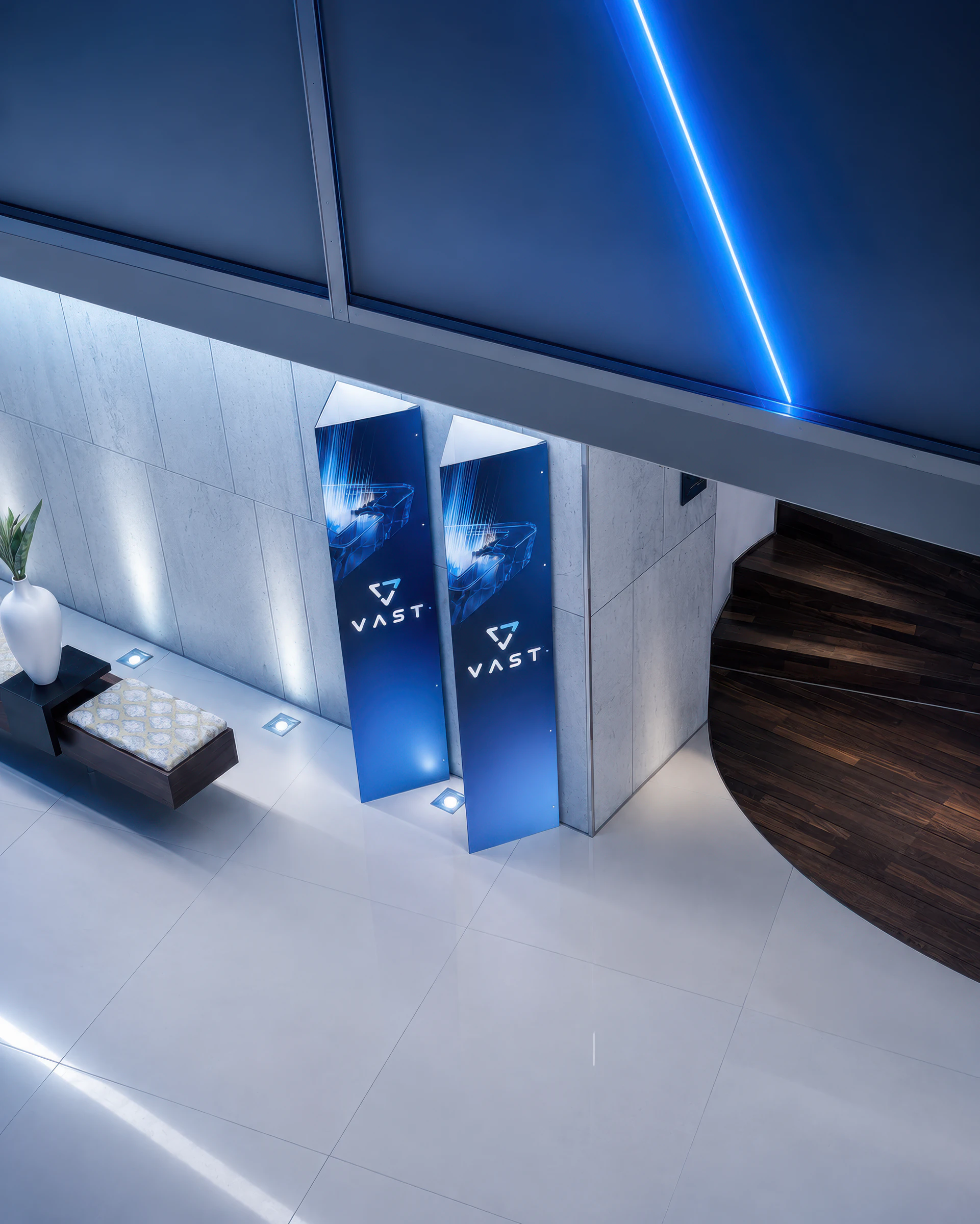 Branded office interior
