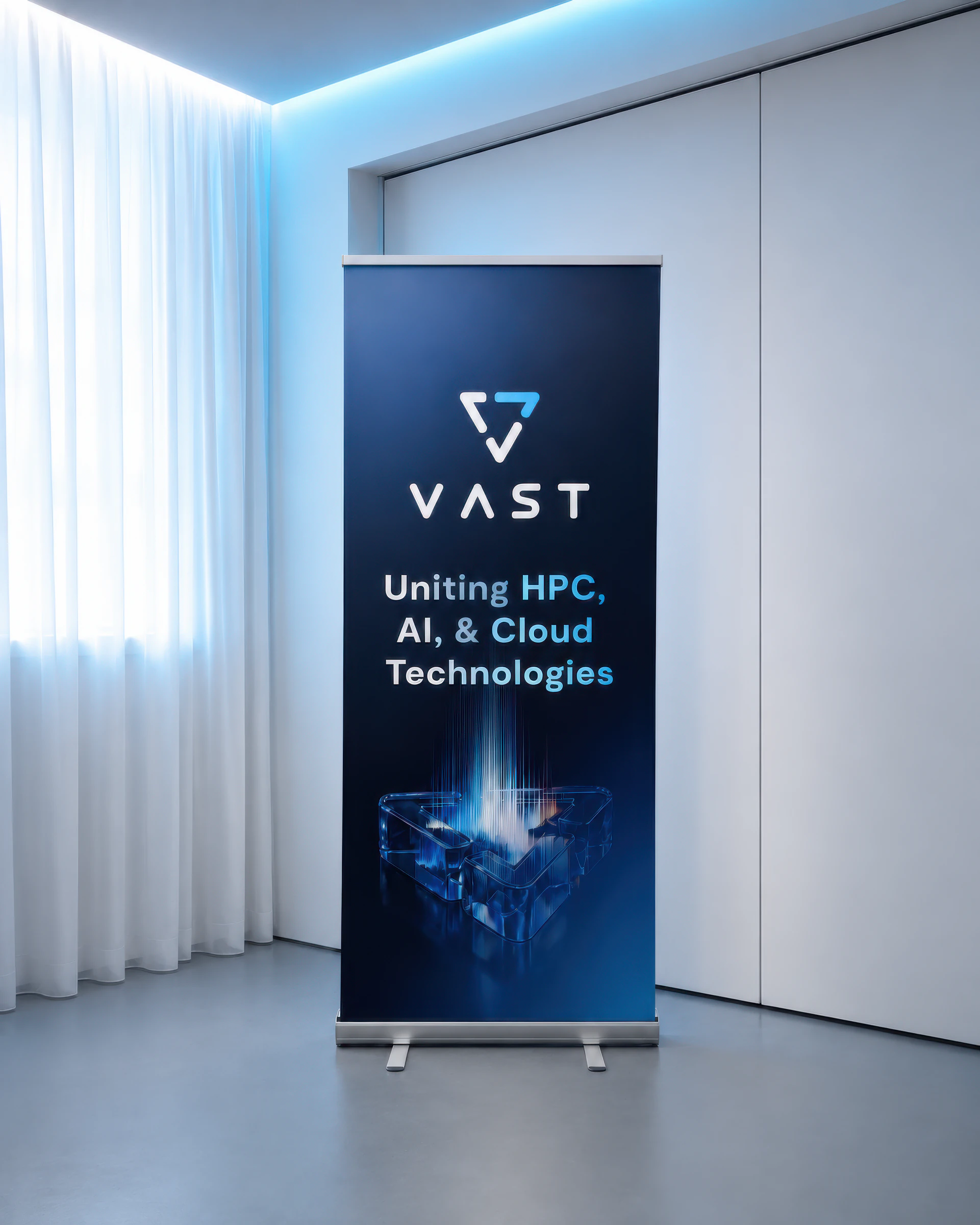 VAST roll-up banner