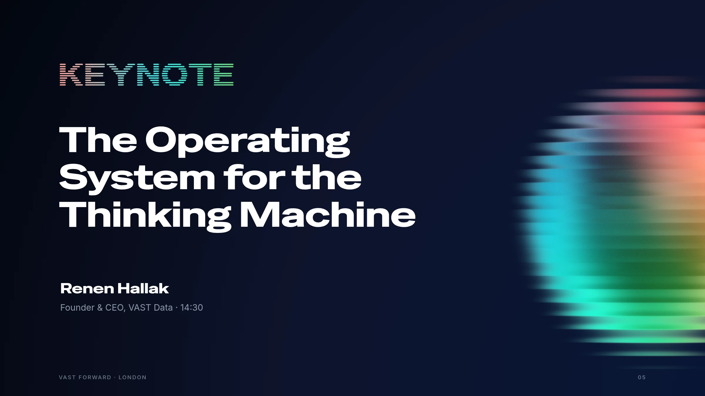 Keynote slide